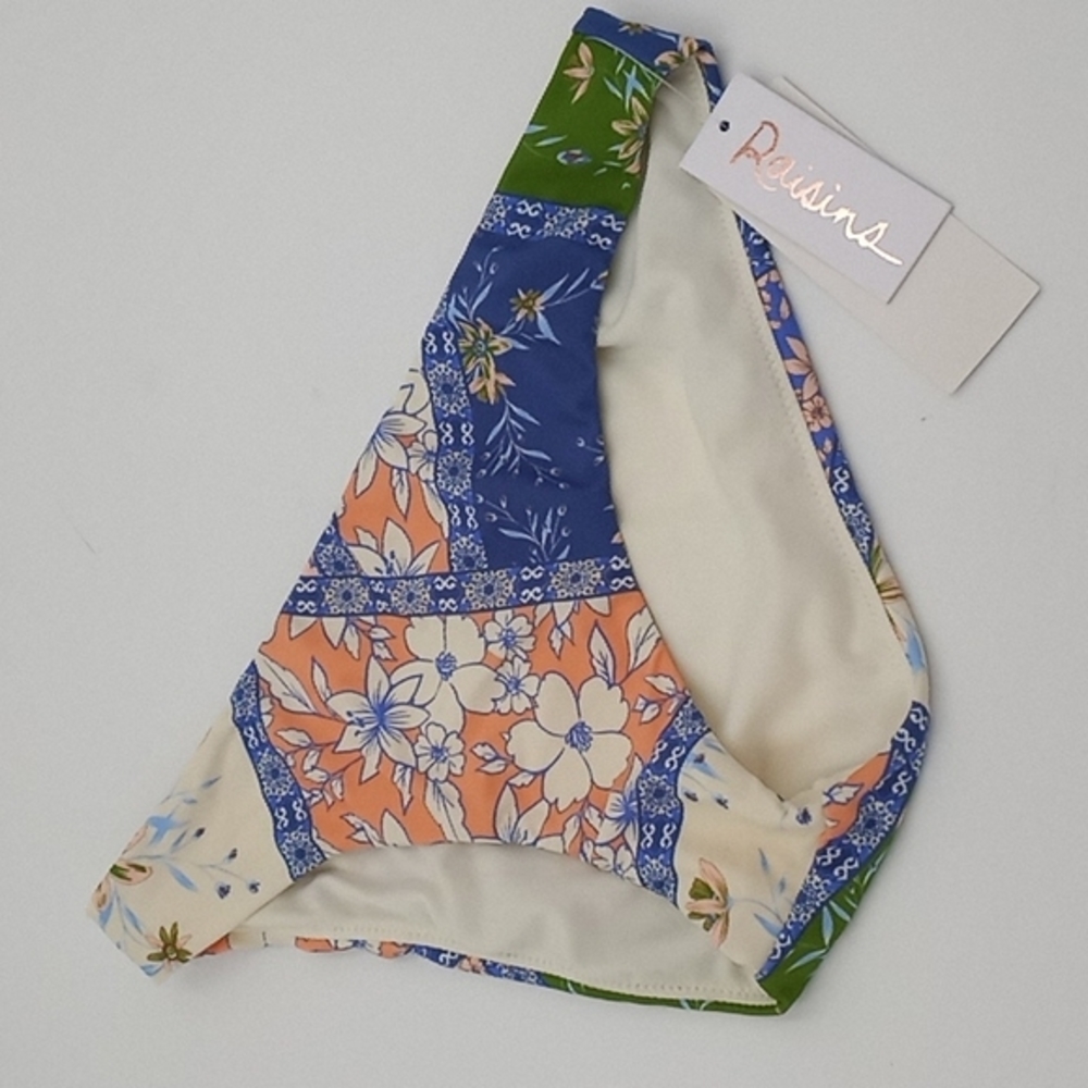 Raisins Floral Las Brisas Printed Hipster Bikini Bottom S